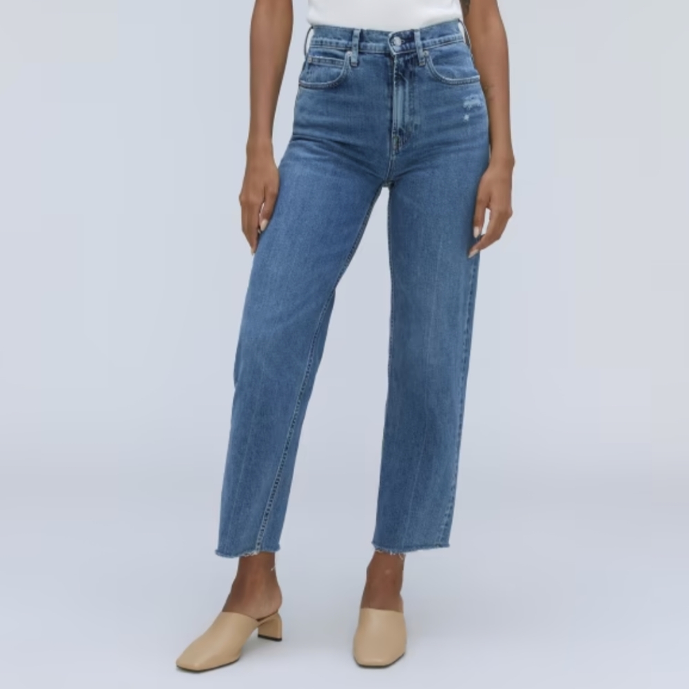 COPY - Everlane Way High Jean size 32